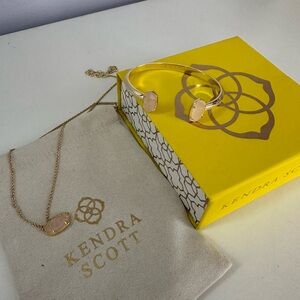 Kendra Scott bracelet and necklace